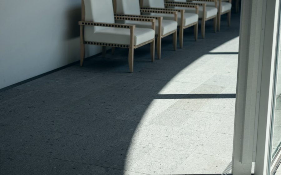 Chairs in a quiet room lit by daylight