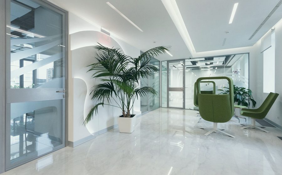 A bright, modern specialty practice interior